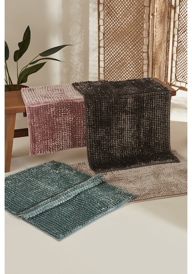 Karaca Home Makarna Banyo Paspası Adaçayı 60x90 Cm 200.22.11.0496 Yeşil