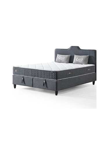 Menekşe Çift Kişilik Sandıklı Baza Başlık 150 x 200 CM