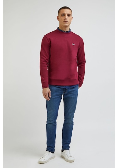 Lee Luke Slim Fit Dar Kesim Düşük Bel Dar Paça Mavi Erkek Esnek Jean Denim Kot Pantolon L719AKA39 Mavi