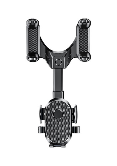 Springsun 2022 Yeni Araç Geribakış Aynası Telefon Tutucu, Ar Navigasyon, Dokunmatik Ekran Kilidi, 4.5-7 İnç Uyumlu, Abs+nano Pu Malzeme Siyah