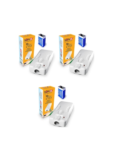 Sonik 10 M Etkili Saldırgan Köpek Kovucu 3'lü