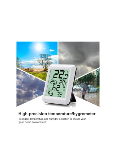 Ts-ft0421 İç Mekan Yüksek Hassasiyetli Sıcaklık Nem Ölçer