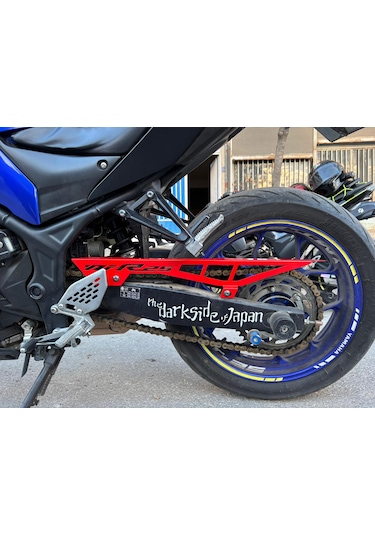 Yamaha R-25 Zincir Koruması Kırmızı