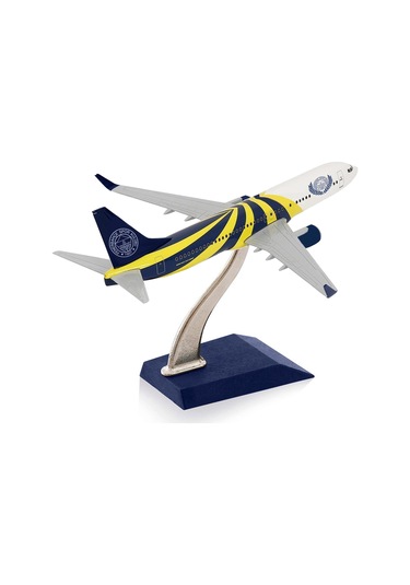 Zekupp Boeing 737-800 1/250 Ölçek Fenerbahçe Lisanslı Sarı Lacivert Tasarım Maket Uçak