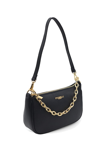 Çapraz Çanta Kadın Nıves Piumelli Milano Bag D28 Black D28 Black Siyah