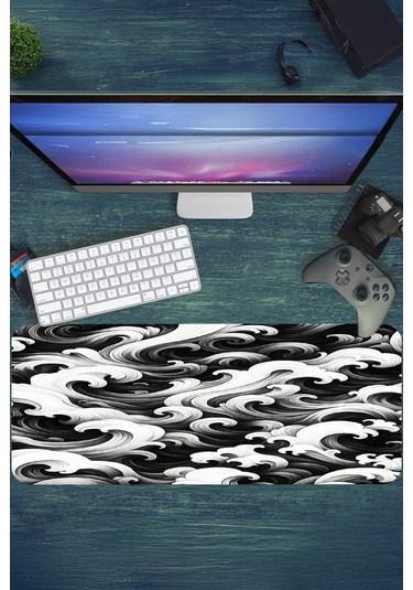 Gaming Oyuncu Xl Mouse Pad Kaydırmaz Dikişli 80 30 Cm Mousepad 33
