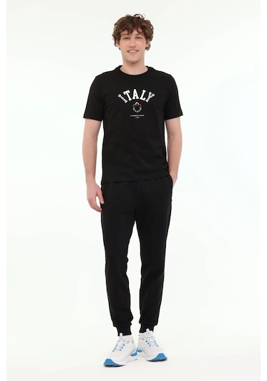 Lumberjack Ct107 Jogger 5pr Erkek Eşofman Altı Siyah