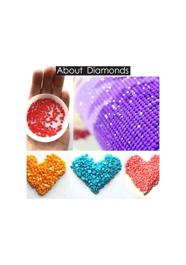 Gül Kırmızı Dıy 5d Elmas Boyama Şakayık Gül Çiçek Modern Ev Dekor Tam Yuvarlak Matkap Elmas Nakış 30x40cm