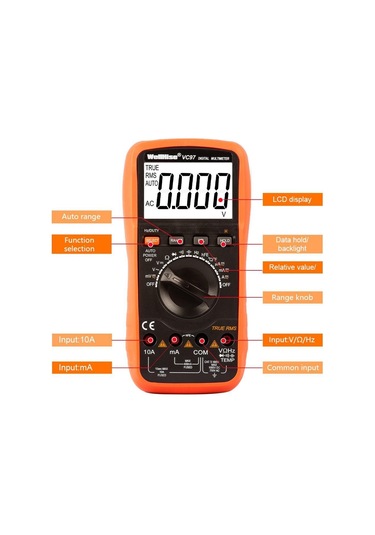 Wellhise Vc97 True Rms Dijital Multimetre