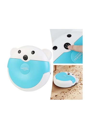 Suntek Profesyonel Taşınabilir Otomatik Elektrikli Süpürge Mavi