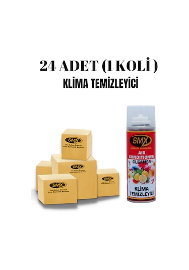 Smx Klima Temizleyici ve Koku Giderici  Atom 24 x 200 ML