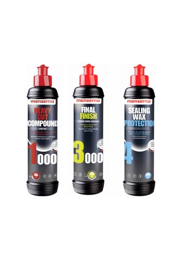 Menzerna 1000 3000 Sealing Wax 250ml Boya Koruma Seti