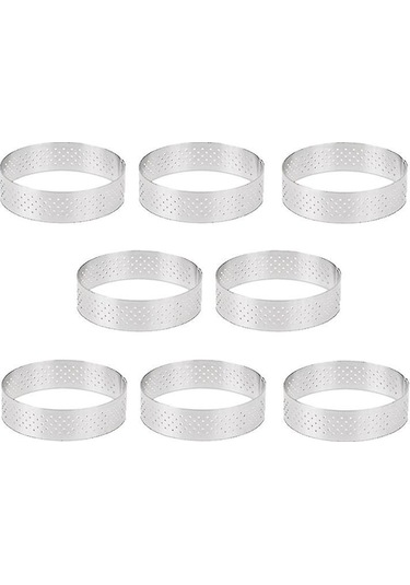 Cm Paslanmaz Çelik Kek Halkaları, Fransız Tatlısı Musu, Meyveli Turta, Kek Halkası, Kiş Kalıbı Haoyi Diğer