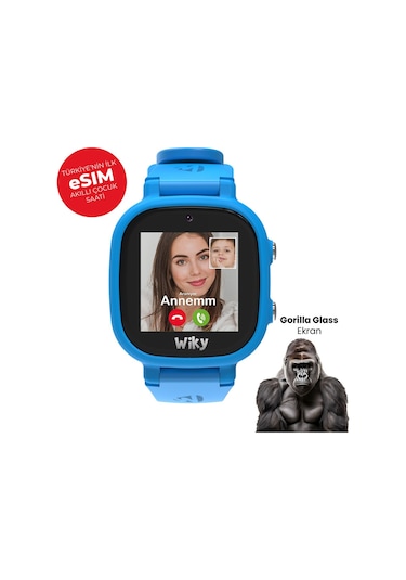 Wiky Watch 5E e-SIM Akıllı Çocuk Saati (İthalatçı Garantili)