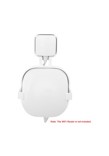 Lemestar Df-1092 Beyaz Duvar Tutucu, Eero 6 Wifi Router İçin Uyumlu Abd/avrupa Versiyonları , Tekli Paket Beyaz