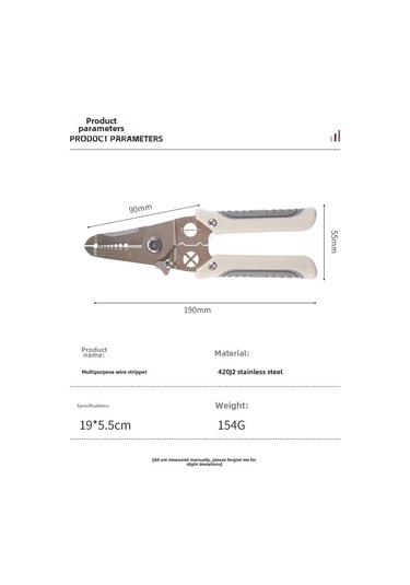 Geeksen Endüstriyel El Aleti: Çok İşlevli Elektrikli Tel Soyucu, Insülasyon Soyma Ve Presleme Aracı 089e