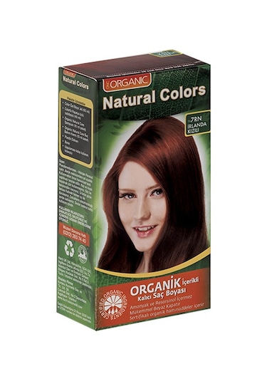Organıc Natural Colors Saç Boyası 7Rn