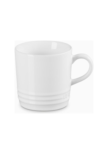Le Creuset Seramik Cappuccino Kupası Lüks Ve Zarif Kupalar Beyaz 16