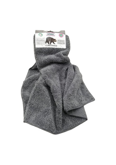 Wikro Mikrofiber Rus Bezi Battal Boy Gri 50 x 70 CM