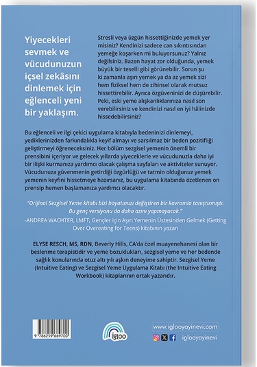 Gençler İçin Sezgisel Yeme Uygulama Kitabı