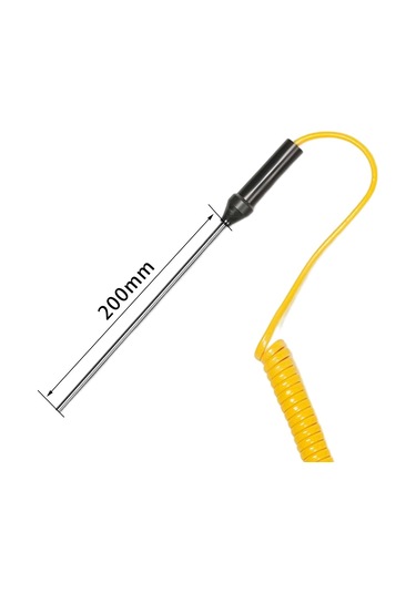 Homyl İç Mekan Dış 20cm Için K Tipi Termokupl Probu 20-santimetre
