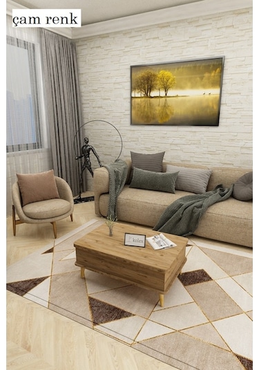 Kolexonline Desensiz Akıllı Sihirli Sehpa 3 Kademeli