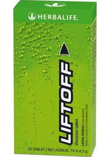 Herbalife Liftoff Limon Aromalı