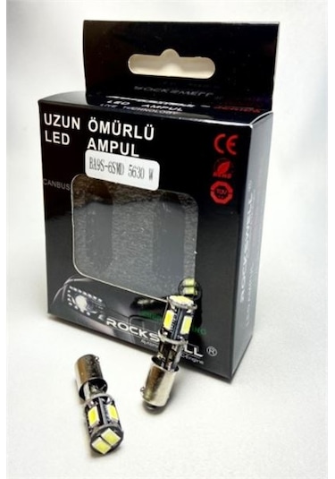 Rockswell Led Ampul Ba9s 53 6 Led Beyaz 12v