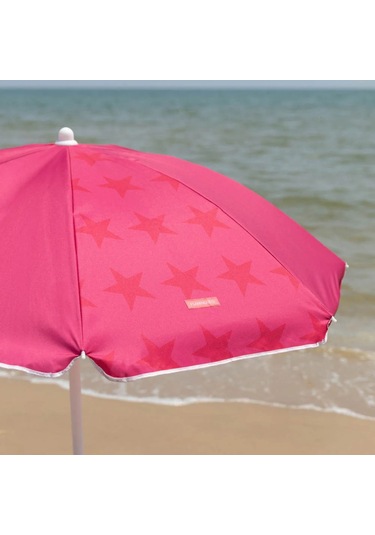 Flamingueo Cyndi Plaj Şemsiyesi Pembe Pembe