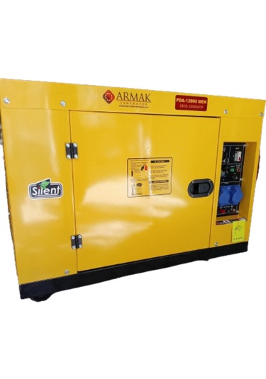 Armak PDA12000TEK 11KVA Dizel Trifaze Kabinli Portatif Jeneratör