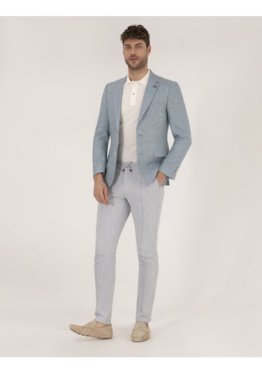 Pierre Cardin Erkek Açık Mavi Ceket 50264619-vr003 Açık Mavi