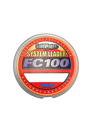 Sunline System Leader Fc100 Fluorocarbon Misina