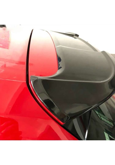 Audi A3 8v Hb Spoiler Parlak Siyah Spoyler Plastik İthal 2014-2019