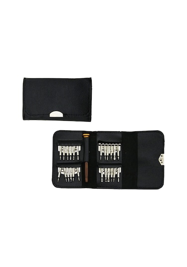 25 Pcs Cüzdan Modeli Tornavida Ucu Seti 4172