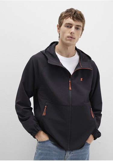 Mavi - Mavi Pro Kapüşonlu Siyah Ceket 0110610-71379 Siyah