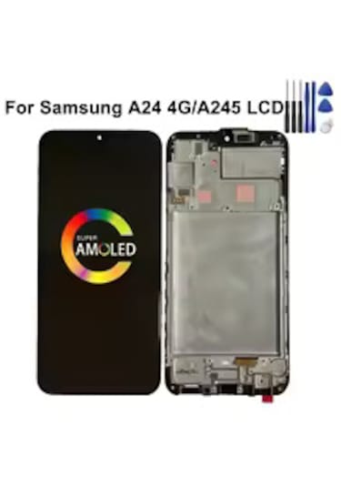 Samsung A24 Uyumlu Çerçeveli Ekran Dokunmatik