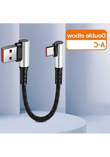 Fastbuy Eloğlu 0.25/0.5 M 6a Usb Tip C Hızlı Şarj Kablosu - İphone Ve İpad Uyumlu 15w, 50 Cm