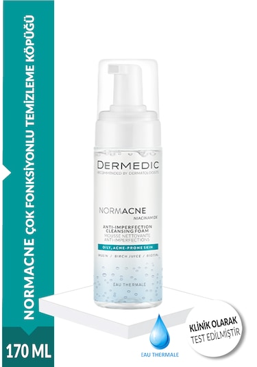Dermedıc Normacle Çok Fonksiyonlu Yüz Temizleme Köpüğü 170 Ml