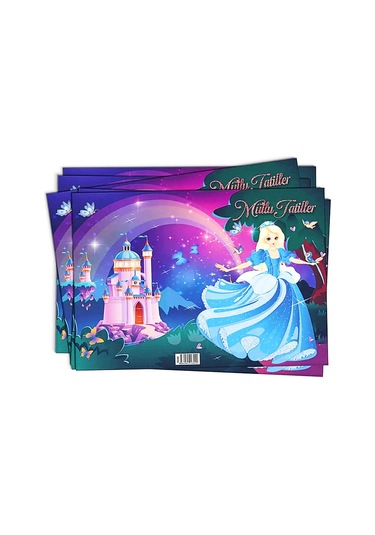 Gen-of Prenses Temalı 27x36 Karton İlkokul Yatay Karne Kabı 20 Adet