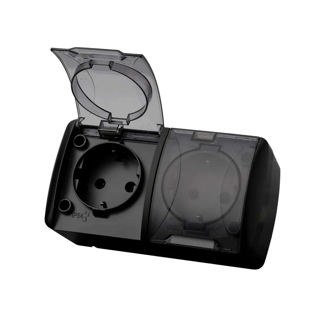 Tdm Electric Çiftli Dış Cephe Tipi Topraklamalı Kapakla Birlikte Priz 2 Adet 196501797 Seliger