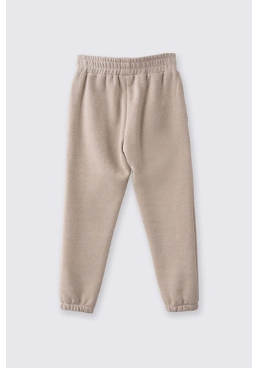 Panço Simli Bej Kız Çocuk Eşofman Altı 2521gk01006 Bej