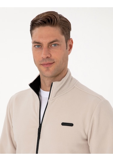 Pierre Cardin Erkek Taş Hırka Örme 50314014-vr049 Taş