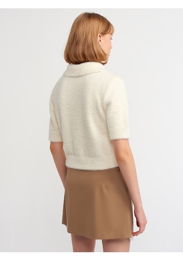 Dilvin Mini Etek  Camel