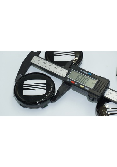 Dk Tuning Seat Siyah Jant Göbeği Kapak Seti 60mm