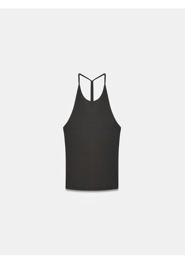Dilvin 21051 Halter Yaka Askılı Top-siyah