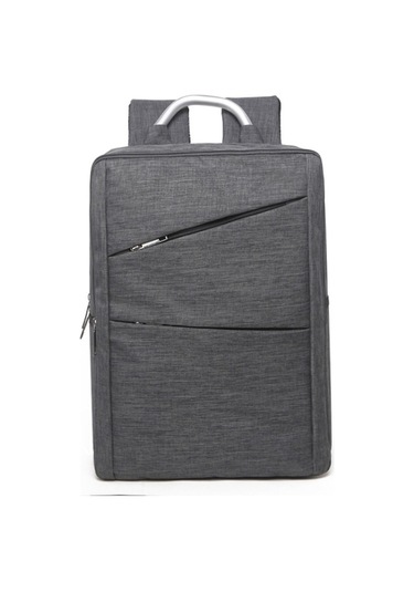 Çok Fonksiyonlu Oxford Kumaş Dizüstü Bilgisayar Çantası Gri Gri
