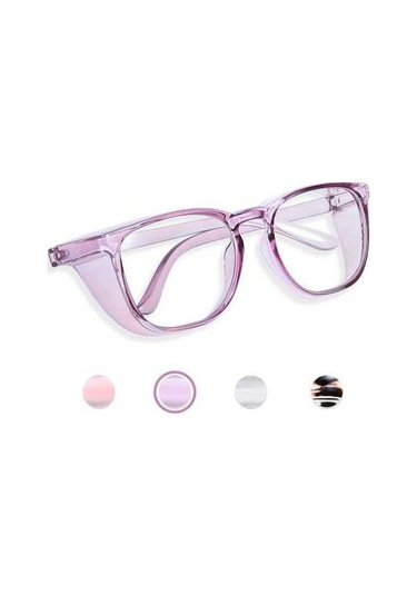 Trendooze Kadın Hemşireler İçin Mor Anti -sis Koruyucu Gözlük