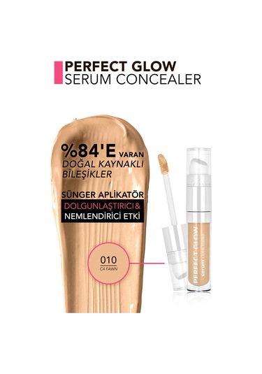 Perfect Glow Nemli Ve Aydınlık Bitişli Sünger Aplikatörlü Serum Concealer 8682536115063 010c4fawn