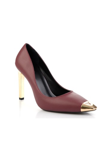 Bordo Kadın Abiye Ayakkabı K01209410509 Çok Renkli