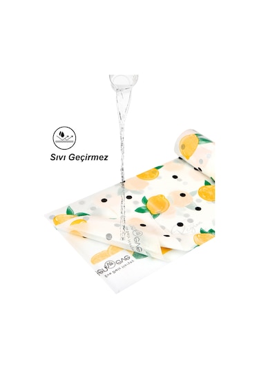 Limon Desenli Masa ve Aktivite Piknik Örtüsü Kullan At Sıvı Geçirmez Örtü